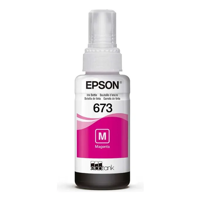 Epson Botella De Tinta Color Magenta, Código T673320