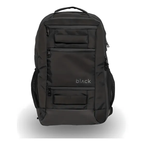 Mochila Lewis Black Black Bubba Color Negro