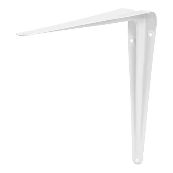 Ménsulas De Acero Blanca 8x10  Pqt De 24 Pzas 44009-24 Fiero