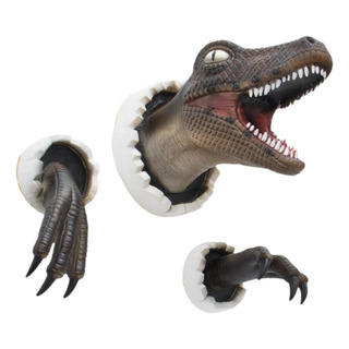 Esculturas De Pared De Dinosaurios 3d, Estatuas De Cabeza Esculturas De Pared De Dinosaurios 3d, Estatuas De Cabeza