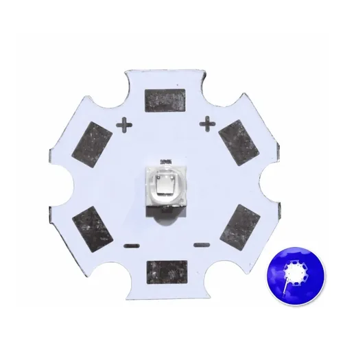 Power Led Cree Xpe2 3w Azul Actinico 465-485nm | MercadoLivre