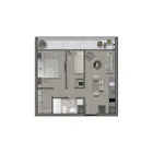 2 dormitorios  |  1 baño