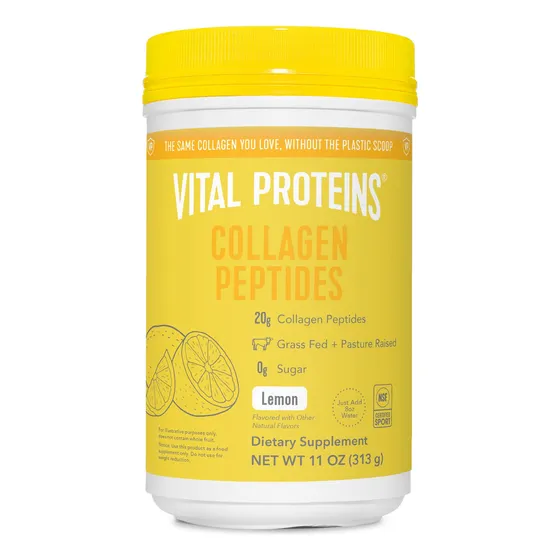 Suplemento Vital Proteins, Péptidos De Colágeno, Limón, 325
