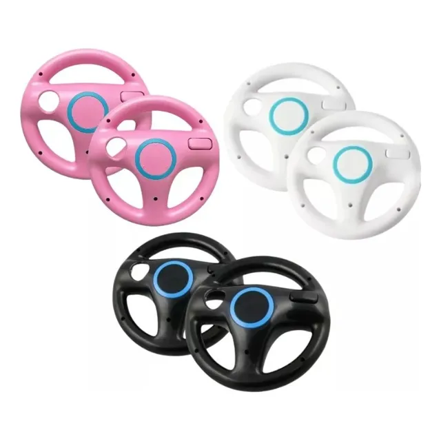 Set De 2 Volates Rueda Timon Compatible Wii / Wii U