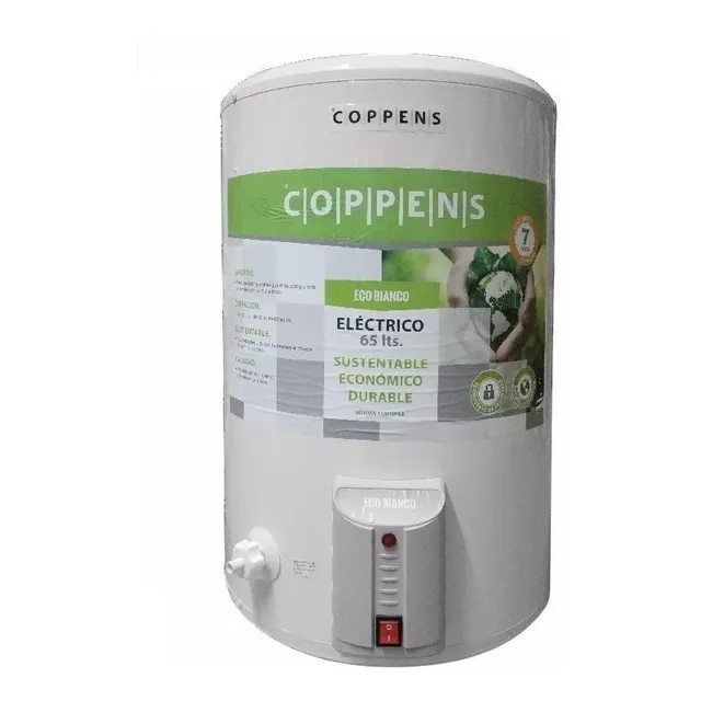 Termotanque Electrico Coppens 65 Lts Eco Bianco Cc