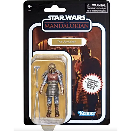Mandalorian The Armorer Carbonized Star Wars Grafito
