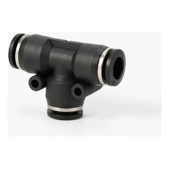 Conector Neumatico En Forma De T Nro 8mm(10 Piezas)