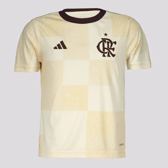Camisa adidas Flamengo Pré Jogo 2024 Juvenil