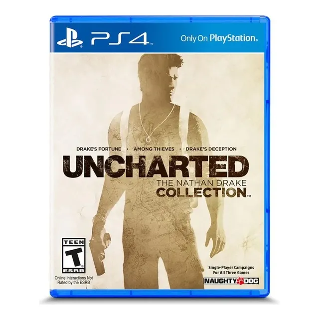 Uncharted 1+2+3+4 Combo Ps4/ps5 Original