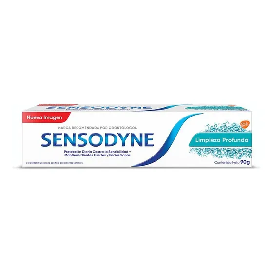 Pasta Dental Sensodyne Limpieza Profunda 90 Gr