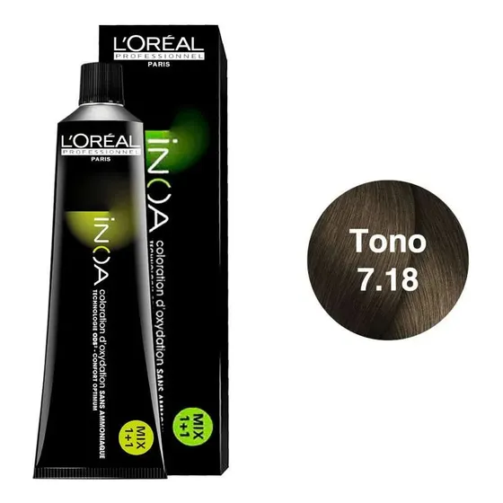 Tinte Loreal Professionnel Inoa Sin Amoniaco 60ml