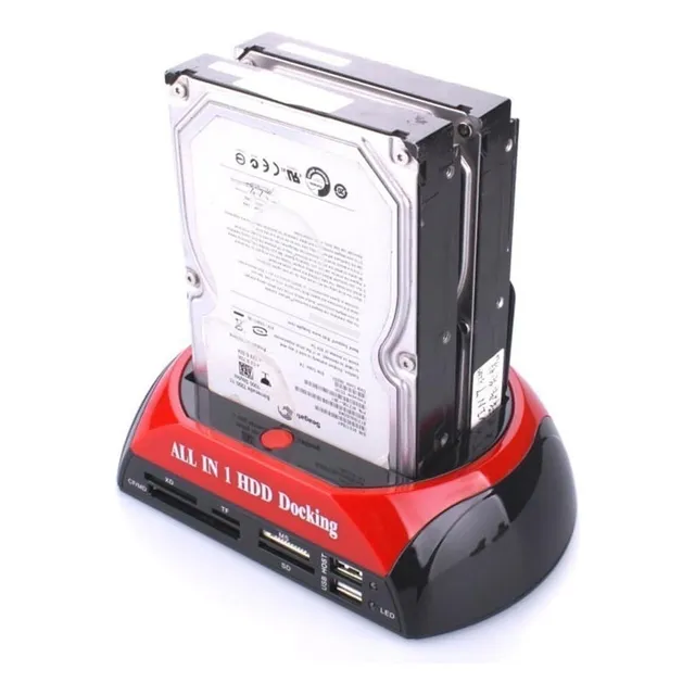 Todo En 1 Acoplamiento De Disco Duro, Sata Multifunción Hdd 