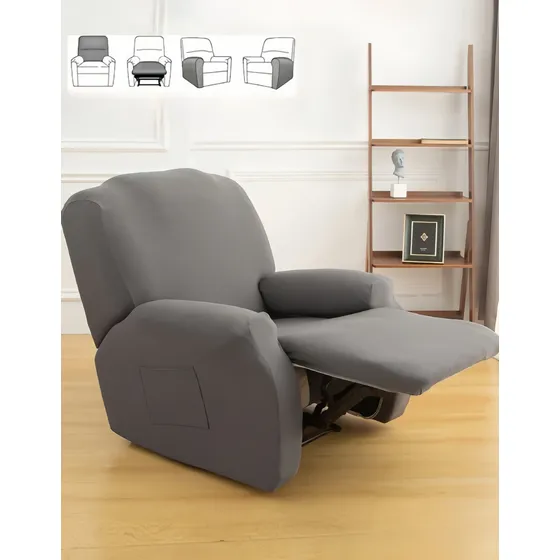 Funda Reclinable 1 Plaza Protector Cubre Cobertura Completa