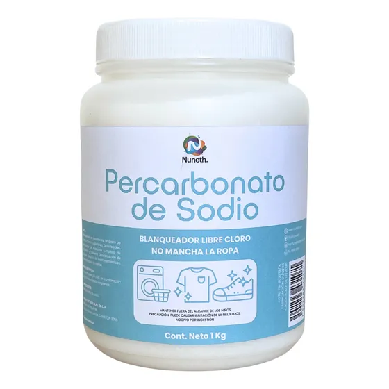 1 Kg Percarbonato Blanqueador En Polvo Con Oxigeno Activo
