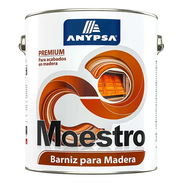 Anypsa Barniz Para Madera Maestro 1gl