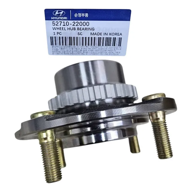 Mozo Trasero Hyundai Accent 1.3 / 1.5 Con Rodamiento Sin Abs