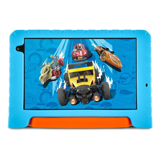 Tablet Infantil Hot Wheels 6gb Ram 64gb Multi - Nb435 Cor Azul