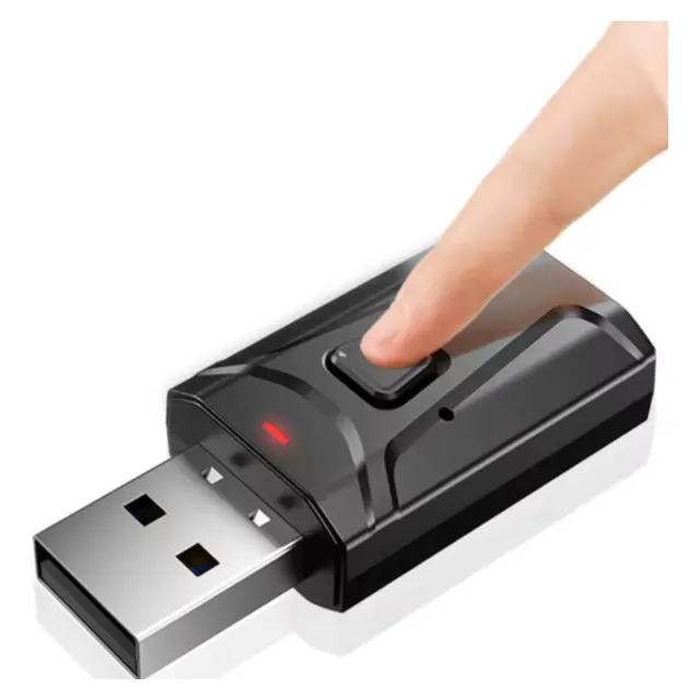 Transmissor Receptor Usb Bluetooth 5.0 Áudio Tv Rádio Fone