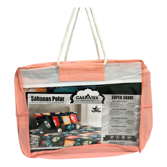 Sábana Polar Invierno King Size Tres Plazas Casatex