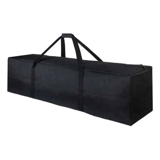 Bolso De Viaje Extra Grande, Negro, 117 Cm, Asa Acolchada