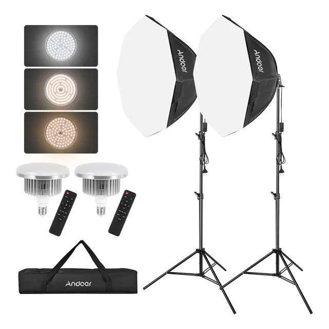 Kit De Fotografía. Kit Led Stand Light Softbox De 2 M. *