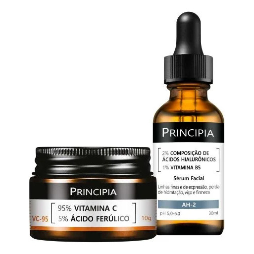 Kit Principia Vitamina C-95 + Ácidos Hialurônicos Todos Os Tipos De Pele Kit Principia Vitamina C-95 + Ácidos Hialurônicos Todos Os Tipos De Pele