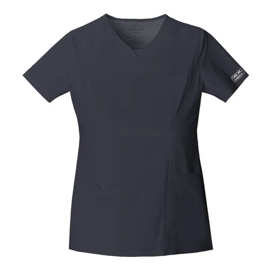Top De Uniforme Clinico Cherokee Workwear Mujer Tecnologa 