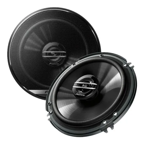 Pioneer Parlantes Redondos Ts-g1620f-2 Color Negro | Cuotas sin interés