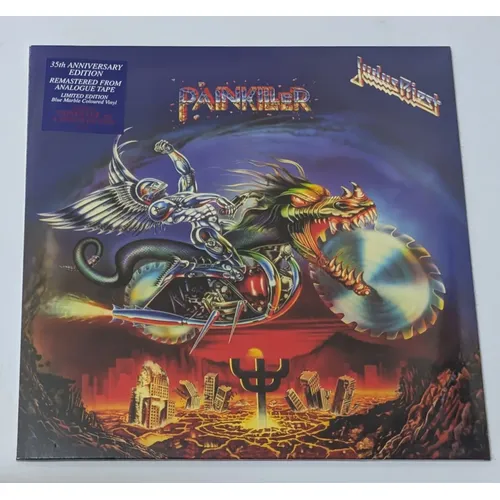 Lp Judas Priest Vinil Painkiller (novo/lacr/imp) Edição Limitada