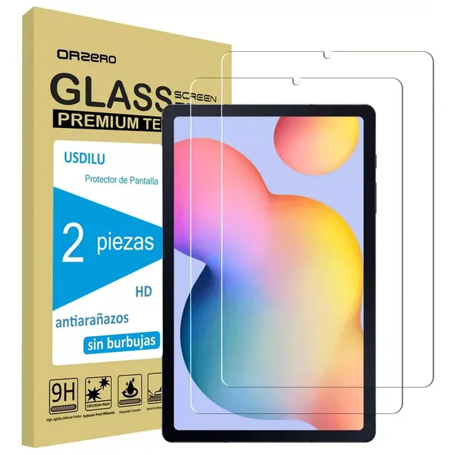 Caja 2 Micas Cristal Templado Galaxy Tab S6 Lite 10.4