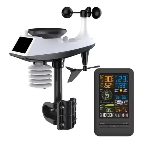 Weather Station Zivron Wireless 7.5 Va Display Remote Senso