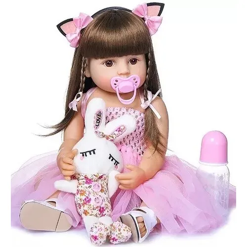 Muñeco Bebe Realista Silicona 53cm Entrega Inmediata