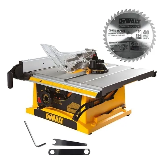 Sierra De Mesa Circular Dewalt Dwe7470 De 220 V, 10 Pulgadas