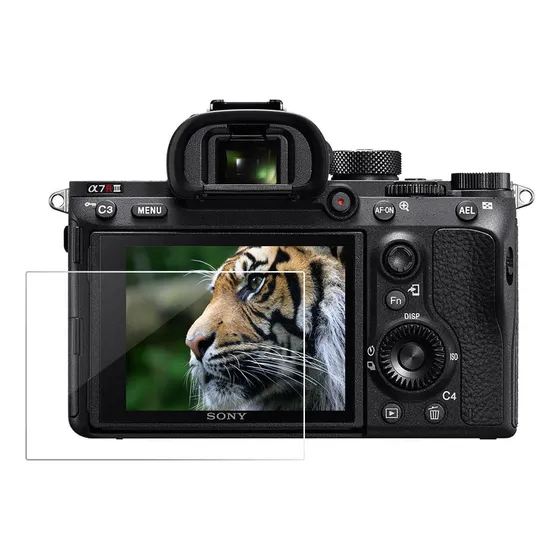 Protector Pantalla Cristal Para Camara Sony Fx3 A1 A7 Ii Iii