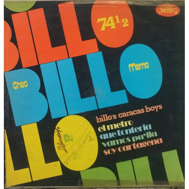 Disco Acetato Vinil Brillos Caracas Boys