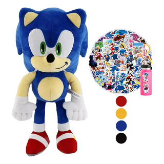 Peluches Sonic 30cm Alto Cumpleaños Navidad Regalo+50sticker Peluches Sonic 30cm Alto Cumpleaños Navidad Regalo+50sticker
