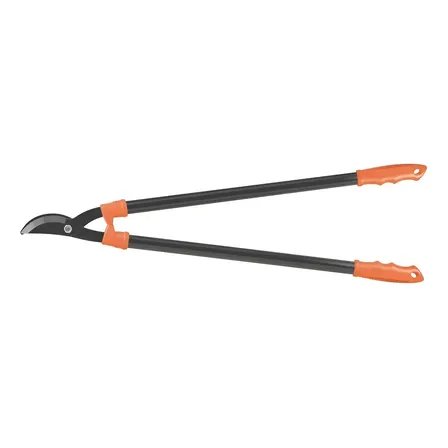 Tijeras de Podar Tramontina Bypass de Acero con Mango Metálico, 60 Cm, Color Negro y Naranja