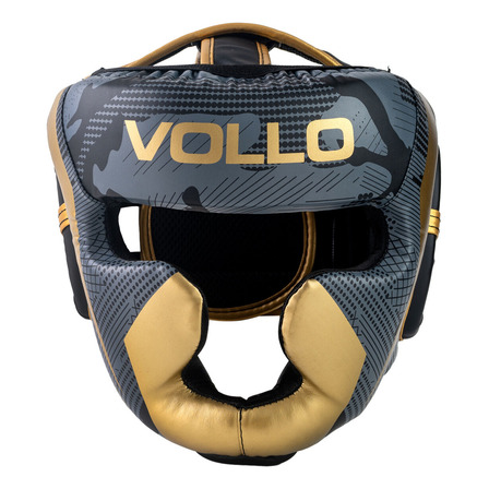 Protetor Cabeça Capacete Fechado Boxe Muay Thai G/gg Vollo Protetor Cabeça Capacete Fechado Boxe Muay Thai G/gg Vollo