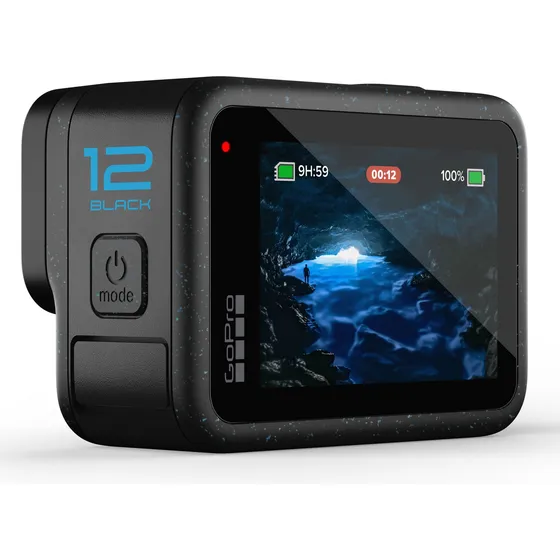 Câmera Gopro Hero 12 Black 27mp 5.3k Hdr Chdhx-121-rw-preto