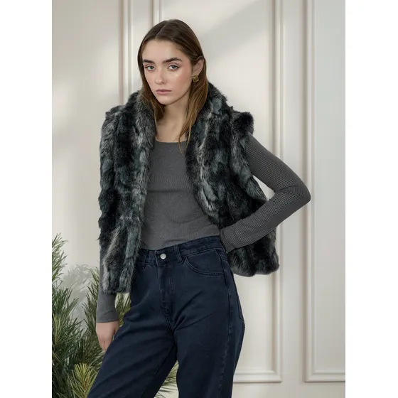 Chaleco Piel Style Fur Edición Invierno 2025