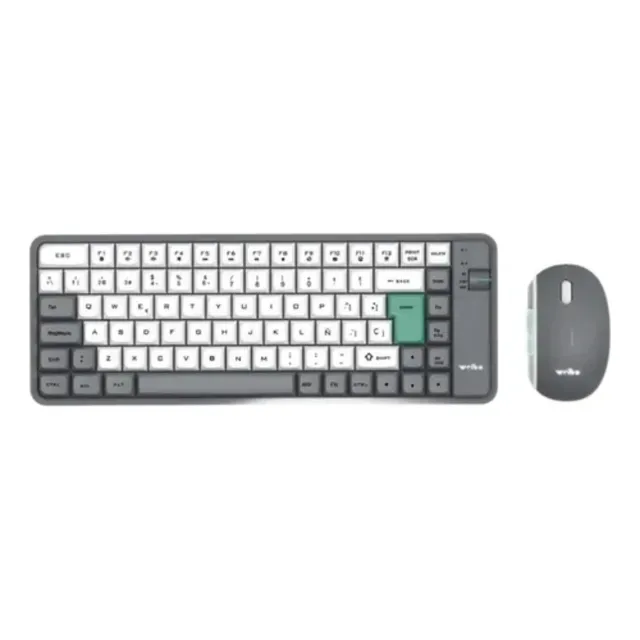 Combo Teclado Y Mouse Dual Inalambrico Bt Weibo | Recargable