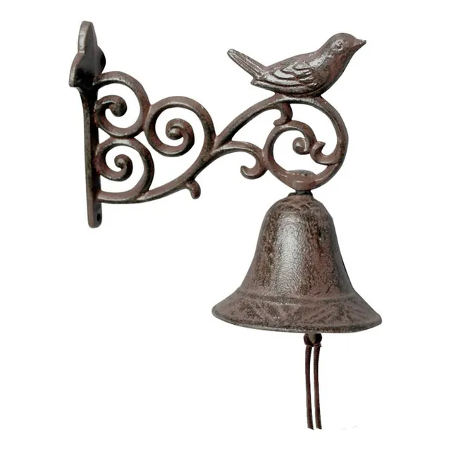 Campana De Hierro Diseño Pajarito