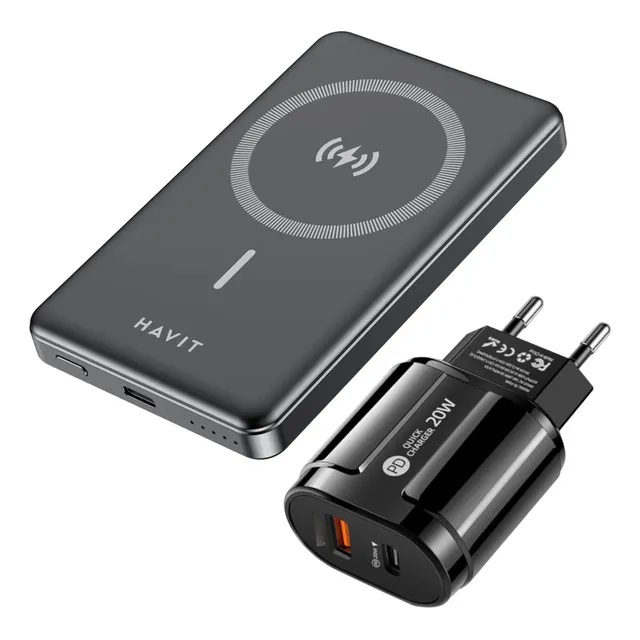 Cargador Inalámbrico Para iPhone 14- 14 Pro Y Max 10.000 Mah