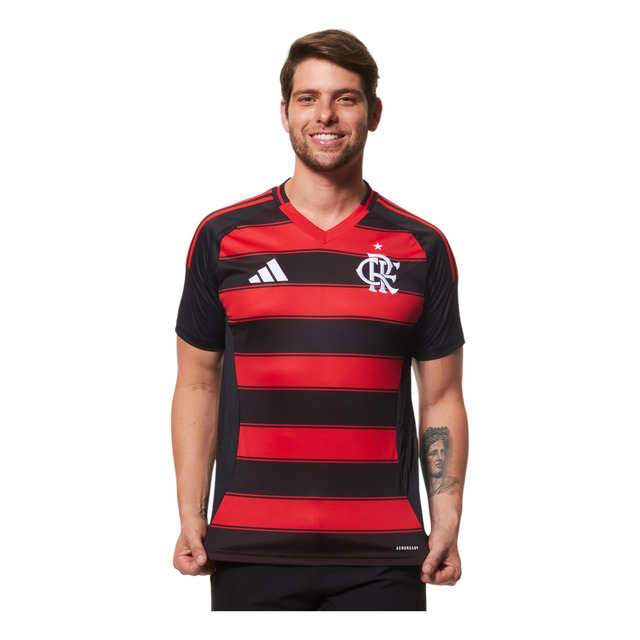 Camisa De Futebol Masculina I Flamengo 2025 S/n adidas Camisa De Futebol Masculina I Flamengo 2025 S/n adidas