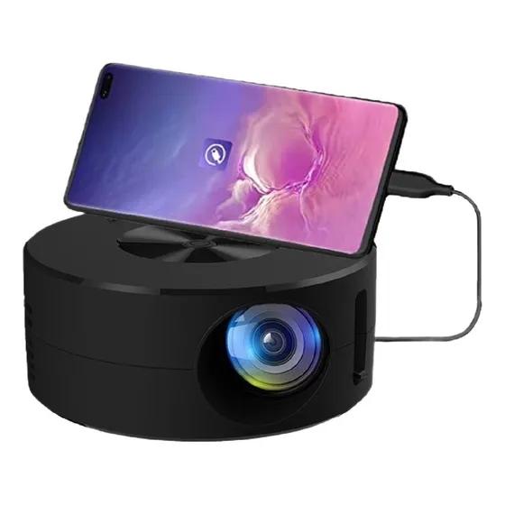 Mini Proyector Portátil Hd 1500 Lúmenes Usb Teléfono