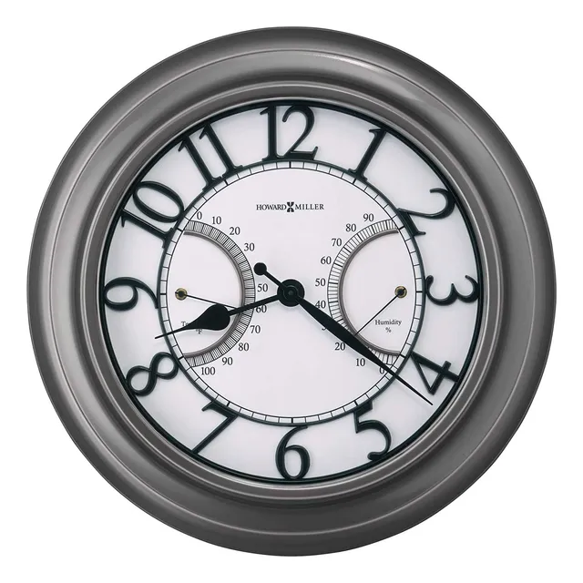Howard Miller Tawney Reloj Pared Para Interior Exterior 