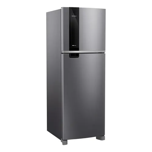 Geladeira Candy Puro CMGN 6184 prata sem gelo com freezer 317L