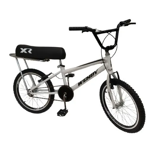 Bicicleta Aro 20 Com Banco De Mobilete Cross Bmx Aero Wendy