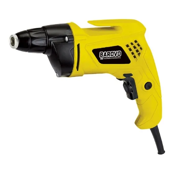 Atornillador Durlock Electrico 500w 4200 Rpm Barovo 10 Nm