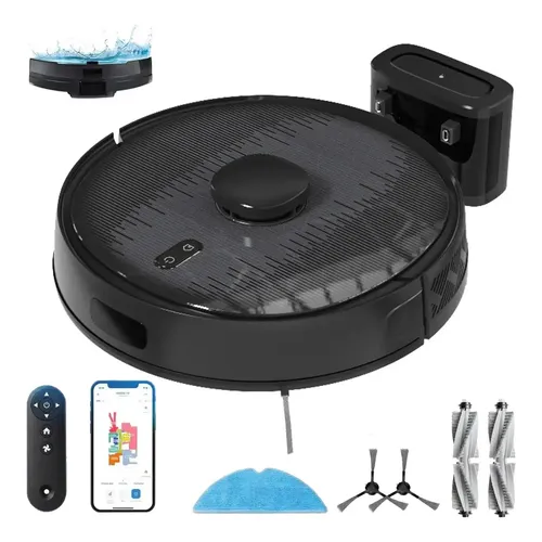 Robô aspirador Eufy RoboVac G10 Hybrid preto | MercadoLivre